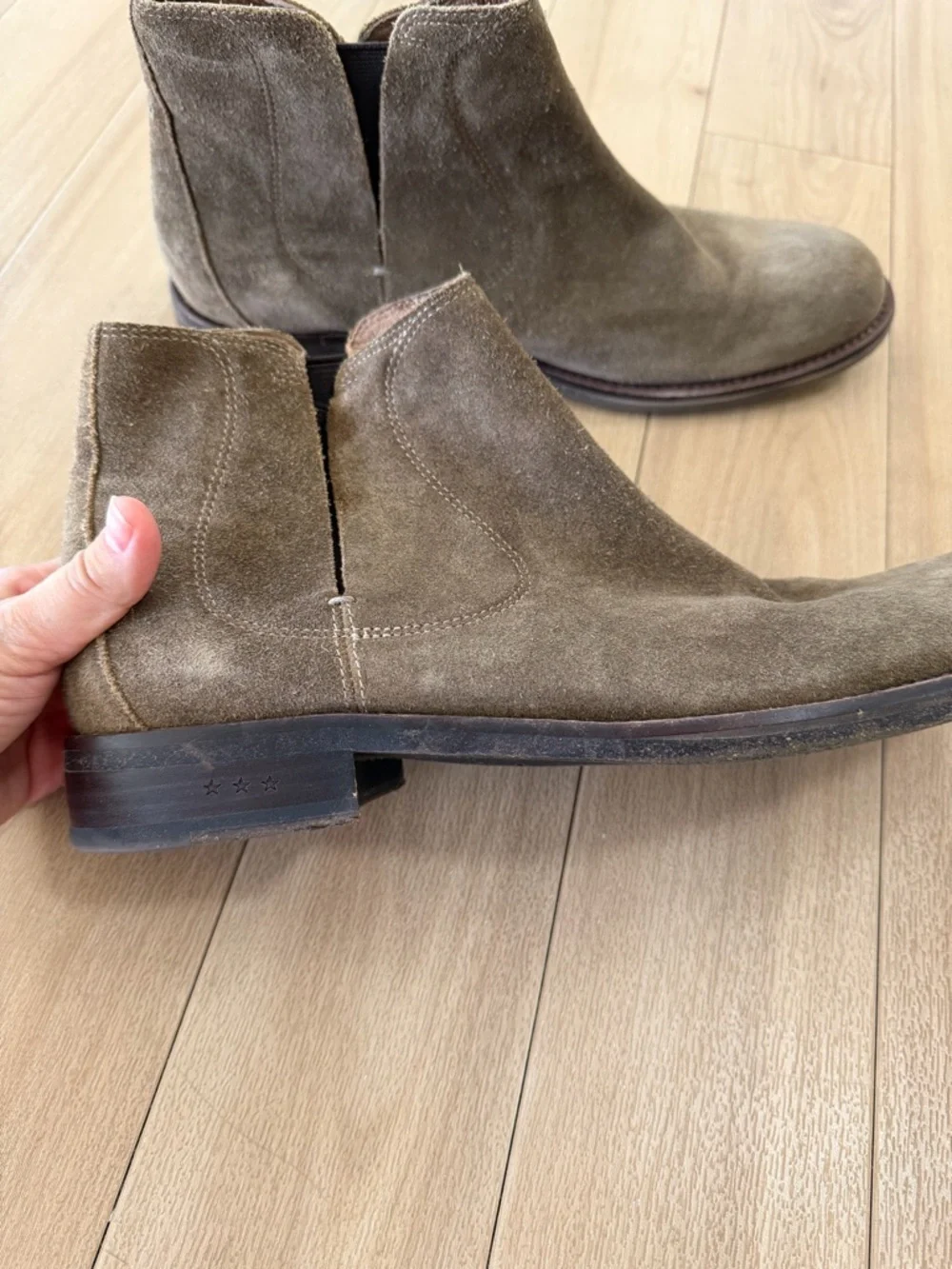 John Varvatos chelsea boots